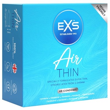 Prezerwatywy EXS Air Thin ultra cienkie 48szt