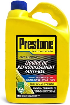 ЖИДКОСТЬ ДЛЯ РАДИАТОРА PRESTONE, СМЕШИВАЕМАЯ, ГОТОВАЯ -37C 4L