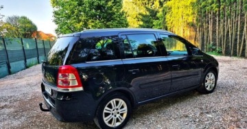 Opel Zafira B 1.8 ECOTEC 140KM 2011 Opel Zafira 1.8 BENZYNA 7 FOTELI SKORA nawigacja 2x PDC okazja polec, zdjęcie 12