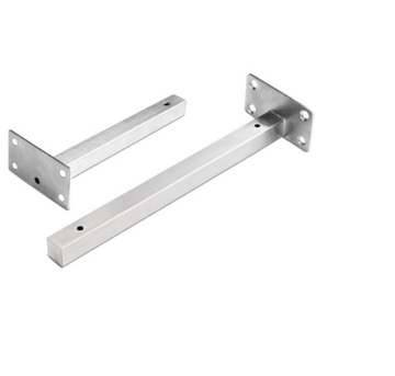 КРОНШТЕЙН ДЛЯ ПОЛКИ 50см Матовая стальINOX