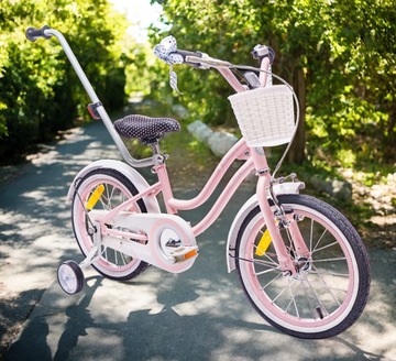 Велосипед для девочек, подарок, велосипед 16 дюймов, детский велосипед, 4-6 лет, гид