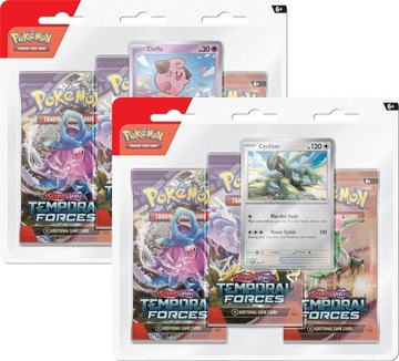 Pokemon TCG: Scarlet & Violet - Temporal Forces - 3 Pack Blister