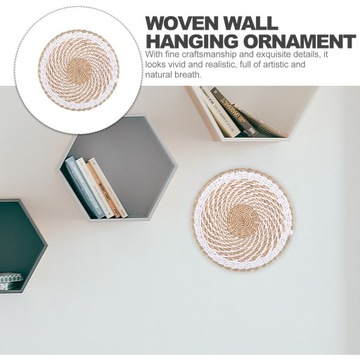 НАСТЕННАЯ ДЕКОРАТИВНАЯ КОРЗИНА ДЛЯ СОЛОМЫ В РУСТИКЕ