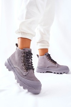 BIG STAR SHOES Ботильоны II274365 Серый