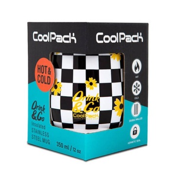 Kubek termiczny Coolpack Coffee Mug Chess Flow