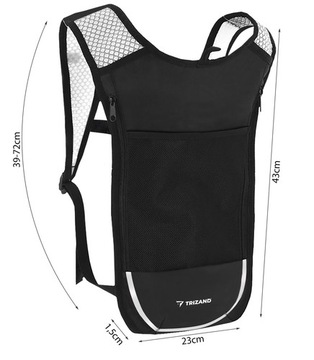 Water Bag, Рюкзак для бегового велосипеда, для спортивно-туристического велосипеда, 2л