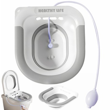 MISKA DO PODMYWANIA NAKŁADKA BIDET DO TOALETY SANITARNY NASIADÓWEK NA SEDES