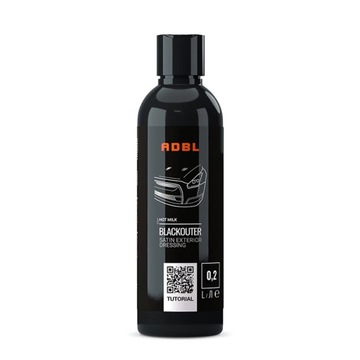 ADBL Blackouter Dressing plastików zewnętrznych czernidło 200ml odnawia