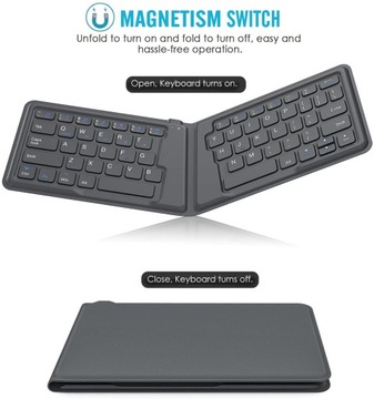 MoKo ultra cienka klawiatura Bluetooth / Android / Windows / ios