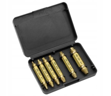 ВИНТОВЫЕ ЭКСТРАКТОРЫ ДЛЯ СЛОМАННЫХ ШТИФТОВ 6 ШТ.