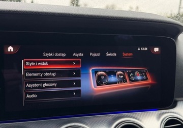 Mercedes Klasa E W213 Limuzyna Facelifting 2.0 E200 197KM 2021 Mercedes-Benz Klasa E 2,0 197psHybr 9G LIFT Full Led Skora Duza Navi Virtu, zdjęcie 30