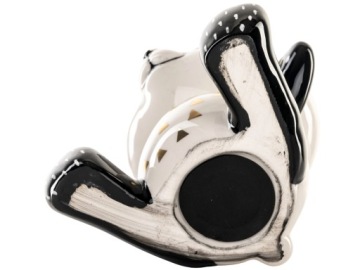 В ПОДАРОК ​​Керамическая копилка 13,5 х 11,5 х 9,5 см - фигурка МЕДВЕДЬ ПАНДА