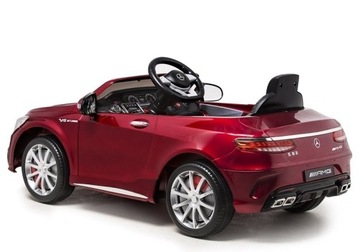 АККУМУЛЯТОРНЫЙ АВТОМОБИЛЬ Mercedes S63 EVA PILOT 2.4 колеса