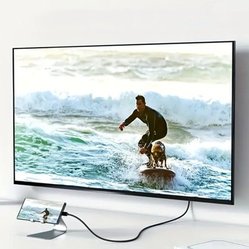 КАБЕЛЬ-АДАПТЕР USB-C 3.1 TYPE C НА HDMI 4K, 200 СМ