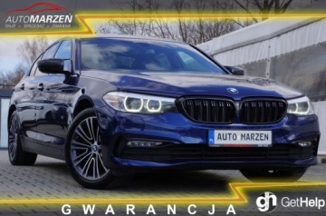 BMW Seria 5 G30-G31 Limuzyna 520d 190KM 2017 BMW Seria 5 2.0 Diesel 190 KM, 4x4, Navi, Kamera, LED, Polskora, Hak, GWAR, zdjęcie 2