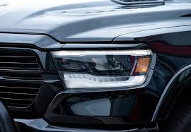 DODGE RAM 1500 2019 19- SVĚTLOMET SVĚTLO PŘEDNÍ ČERNÁ BLACK LED LEVÝ LH
