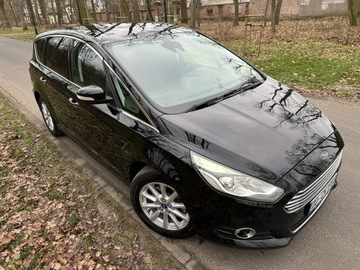 Ford S-Max II Van 2.0 TDCi 150KM 2015 Ford S-Max 2.0 TDCI 150 Koni Titanium Led Navi Alu, zdjęcie 13