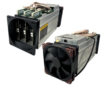 Adapter wyciszenie ASIC Antminer S9 pod Noctua 140