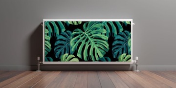 MATA MAGNETYCZNA Kaloryfera Monstera Liście 100x60