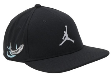 NIKE PRO JORDAN CZAPKA Z DASZKIEM SNAPBACK SNAP DUŻE LOGO JUMPMAN S/M