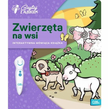Читайте с Альбиком интерактивную книгу ЖИВОТНЫЕ В СТРАНЕ