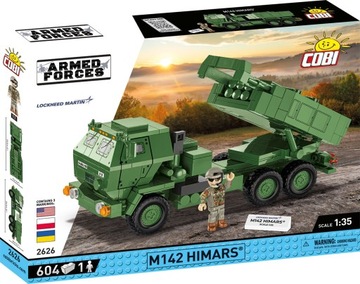 Klocki Cobi 2626 M142 Himars rakietowy system artyleryjski