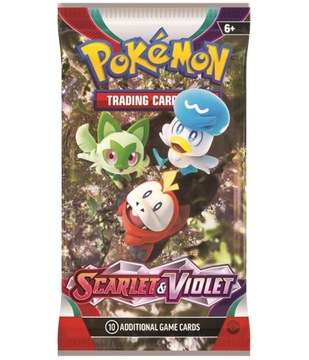 KARTY POKEMON ZESTAW 40 KART SCARLET & VIOLET KOLEKCJONERSKICH POKEMON TCG