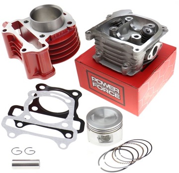 CYLINDER GŁOWICA KOMPLET 100 CC SKUTER 4T TUNING
