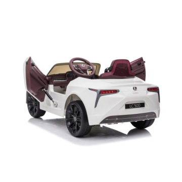 РАМИЗ Автомобиль на аккумуляторе Lexus LC500 Белый детский