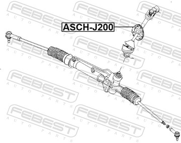FEBEST ASCH-J200 HŘÍDEL ŘÍDÍCÍ