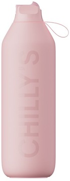 Chilly's Bidon Butelka Termiczna 1 l Różowa