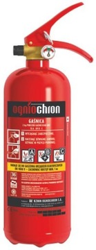 Огнетушитель порошковый АВС с пластиковой головкой 2 кг, м