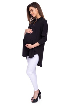ДЛИННАЯ АСИММЕТРИЧНАЯ ТУНИКА ДЛЯ МАТЕРИАЛОВ черная*** S - 50