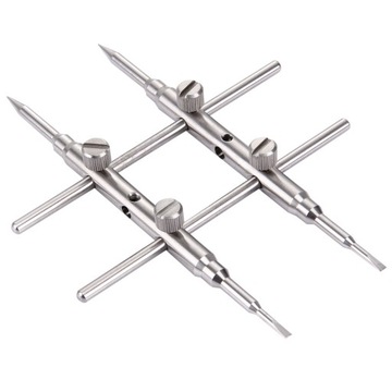 ПАЛЕЦЕВЫЙ КЛЮЧ ДЛЯ ЛИНЗ И ФИЛЬТРОВ, ОЧЕРКИЙ, РЕГУЛИРУЕМЫЙ, МЕТАЛЛ.