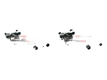 2X TŘMENY BRZDY KAMOKA ZADNÍ L+P DO BMW 1 F20 F21 2, 2 F22 F87 3 F30
