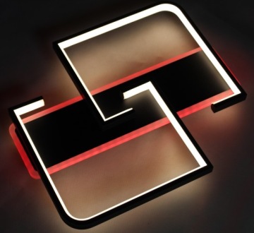 СВЕТОДИОДНЫЕ КВАДРАТНЫЕ ПОТОЛОЧНЫЕ СВЕТИЛЬНИКИ СВЕТОДИОДНЫЕ ПЛАТНЫЕ СВЕТИЛЬНИКИ + ДИСТАНЦИОННОЕ УПРАВЛЕНИЕ + RGB