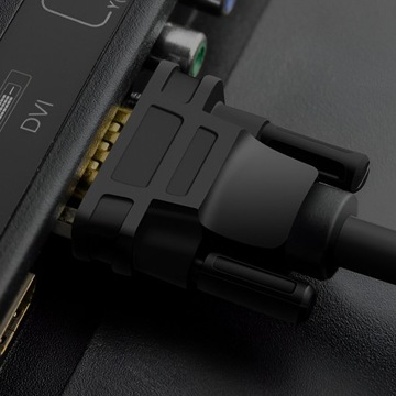 КАБЕЛЬ DVI-I НА VGA D-SUB DVI 24+5 DUAL LINK ДЛЯ МОНИТОРА 150 СМ