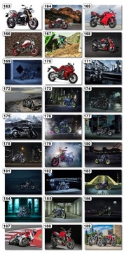Плакаты с мотоциклами Harley Ducati BWM, множество моделей. 100 см