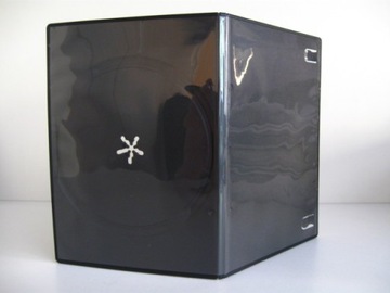 Коробки для DVD x 1 для дисков диаметром 14 мм ЧЕРНЫЕ 10 шт. HQ
