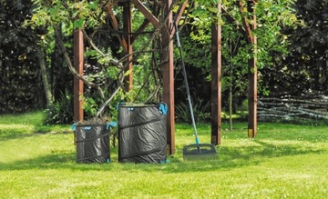 Садовая корзина 172л, складная, сплошная, трава CELLFAST