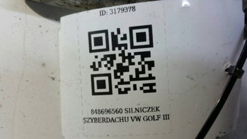 848696560 MOTOREK STŘEŠNÍHO OKNA VW GOLF III