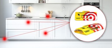 5 ЛОВУШЕК ДЛЯ ТАРАКАН, СИЛЬНО ПРИВЛЕКАЮЩИХ ТАРАКАН БУМАГА СИЛЬНЫЙ ТАРАКАН