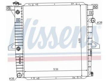 CHLADIČ FORD USA EXPLORER 4.0