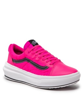 VANS Sneakersy Old Skool Over VN0A7Q5EPNK1 Neon Pink