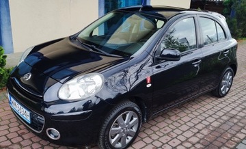 Nissan Micra IV Hatchback 5d 1.2 80KM 2012 NISSAN MICRA 5D MAŁY PRZEBIEG ELLE SPECIAL EDITION PANORAMA