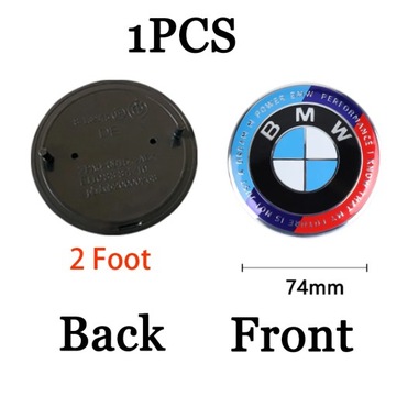 74/82 мм капот автомобиля передняя часть багажника эмблема запасная наклейка для BMW