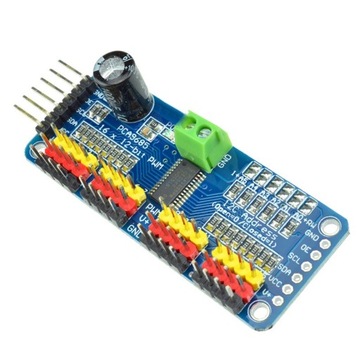PCA9685 16 kanałowy sterownik serw 12-bit PWM I2C