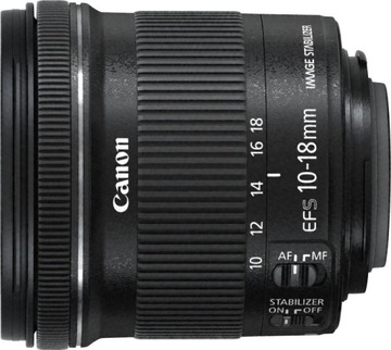 Объектив Canon EF-S 10–18 мм f/4,5–5,6 IS STM
