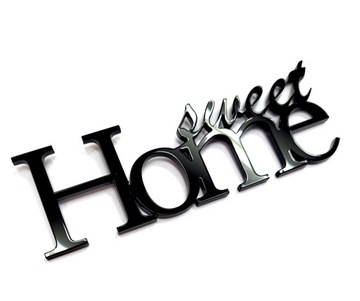 БУКВЫ - УКРАШЕНИЕ ДОМА, ЧЕРНОЕ ГЛЯНЦЕВОЕ оргстекло!