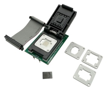 Adapter BGA64 ZIF + 4 ramki dla programatora XGecu T76